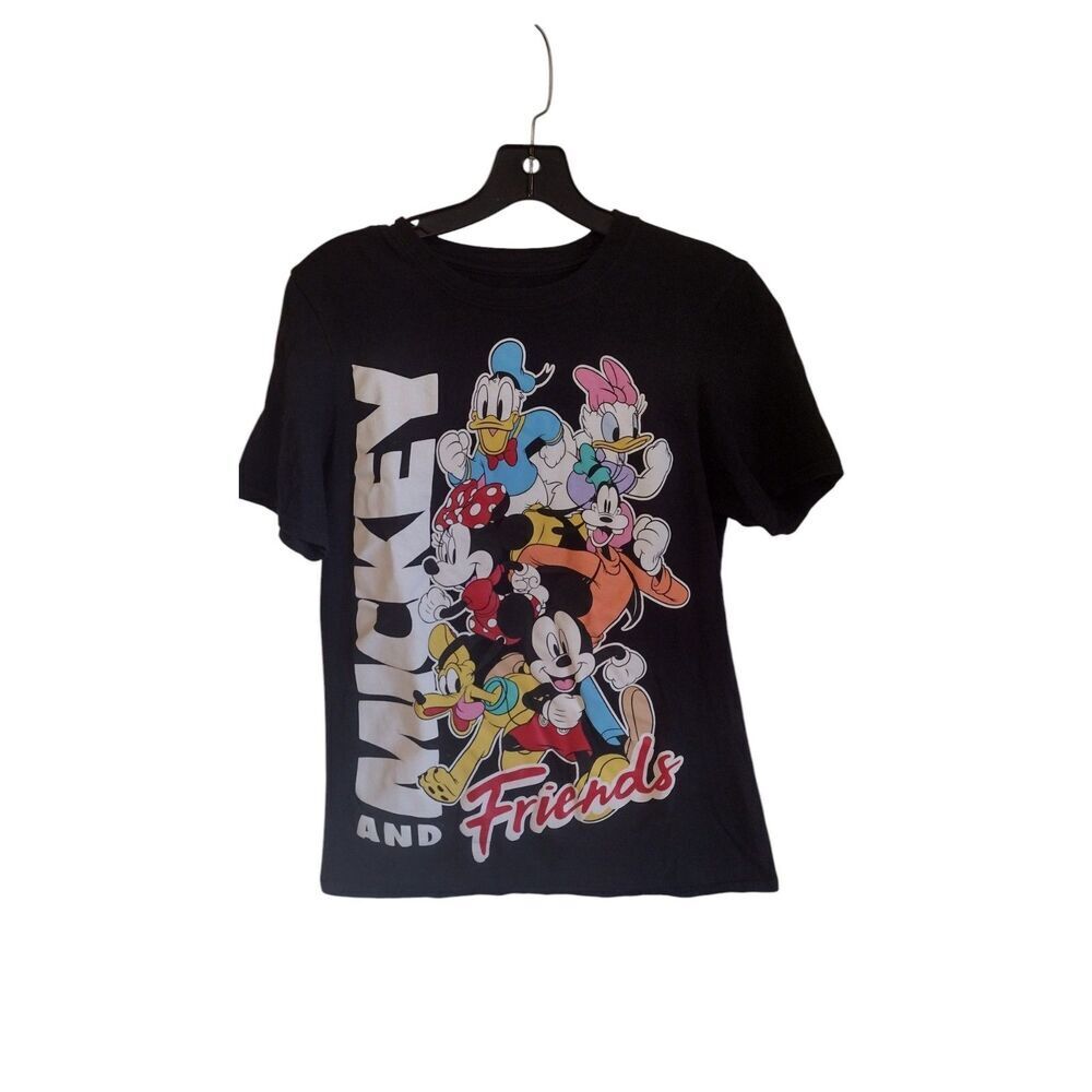 Disney Kids Mickey and Friends Black Tee
